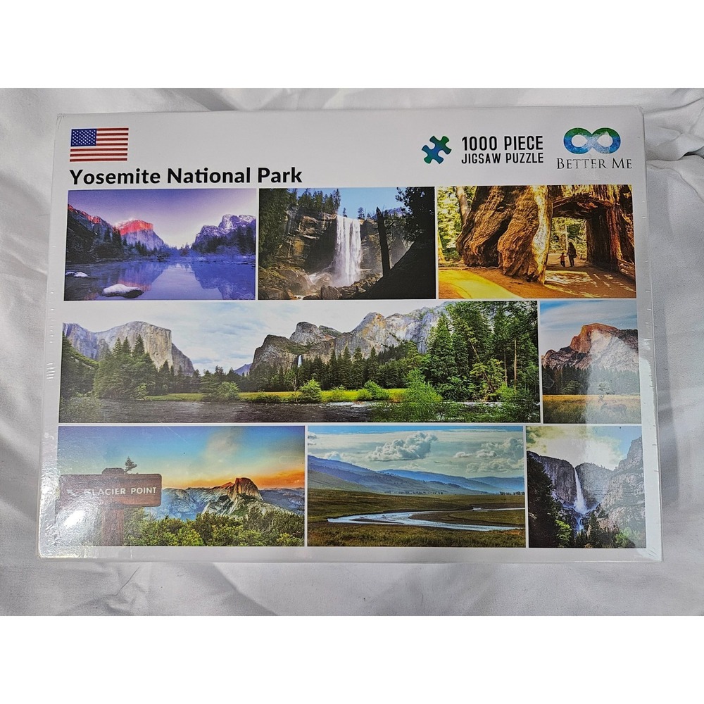 Better Me Yosemite National Park 1000 Piece Puzzle Dan O'Donnell 2023